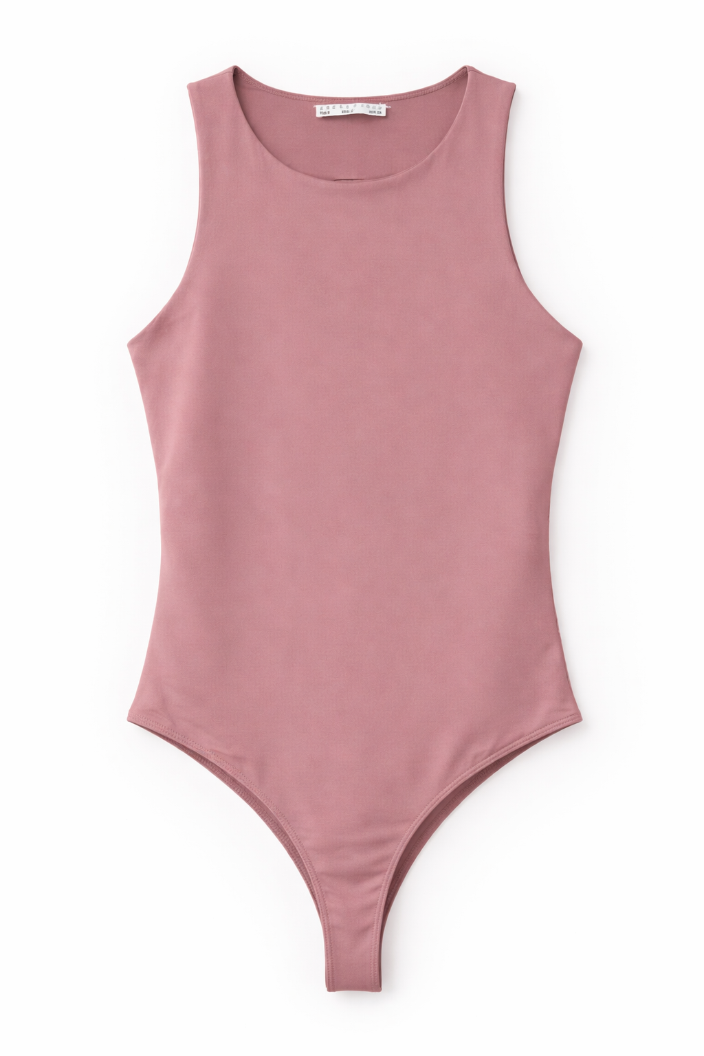 Essential Halter Neck Double-Layer Bodysuit