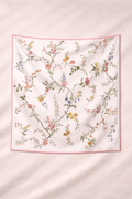 Camellia Bloom Silk Scarf