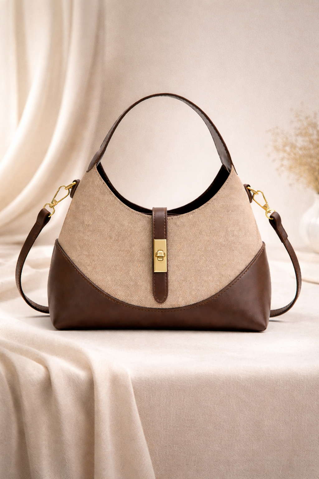 Valentina Structured Colorblock Bag